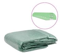 Vidaxl Couverture De Remplacement De Serre (54 M?) 300x1800x200cm Vert Vert
