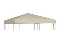 vidaXL Couverture de toit de belvédère 3x3 m Beige