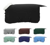 Vidaxl Couverture Équine Noir 125 Cm Fleece Polaire