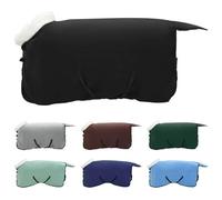 Vidaxl Couverture Équine Noir 95 Cm Fleece Polaire