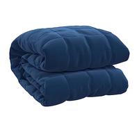 vidaXL Couverture lestée Bleu 200x220 cm 13 kg Tissu