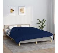 Vidaxl Couverture Lestée Bleu 200x230 Cm 9 Kg Tissu