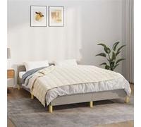 Couverture lestée Crème clair 152x203 cm 11 kg Tissu