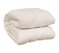 vidaXL Couverture lestée Crème clair 220 x 240 cm, 11 kg, tissu