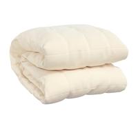 vidaXL Couverture lestée 220 x 260 cm 11 kg crème clair tissu