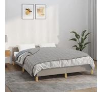 Vidaxl Couverture Lestée Gris 140x200 Cm 6 Kg Tissu 3154779