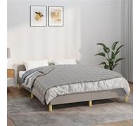 vidaXL Couverture lestée Gris 152x203 cm 11 kg Tissu3154784 Gris G
