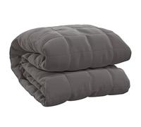 vidaXL Couverture lestée Tissu 200x220 cm 13 kg Gris G