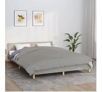 vidaXL Couverture lestée Tissu3154786 200 x 230 cm 9 kg Gris