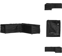 vidaXL Couverture pour meubles de jardin en L 16 oeillets 285x285x70 cm - Housses de protection pour meubles de jardin