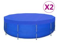 vidaXL Couvertures de piscine PE - 540 cm - Bleu