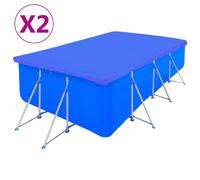 vidaXL Couvertures de piscine Rectangulaire 540x270cm - Bleu foncé