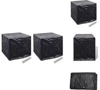 vidaXL Couvertures de réservoir d'eau 2 pcs. 8 oeillets 116x100x120 cm - Housses de protection pour meubles de jardin