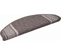 vidaXL Couvre-marches autocollants 15 pcs Marron 65 x 21 x 4 cm