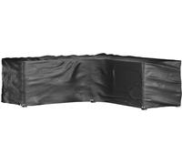 vidaXL Couvertures pour meubles de jardin en L 2 pcs, 16 œillets, 285x285x90 cm