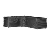 vidaXL Housses de salon de jardin en L 2 pcs 18 œillets 220x285x80 cm