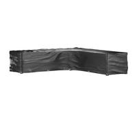 vidaXL Couvertures pour meubles de jardin en L 2 pcs. 20 oeillets 300x300x70 cm