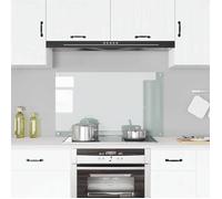 vidaXL Dosseret de cuisine Transparent 100x60 cm Verre trempé