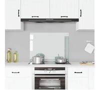 Vidaxl Dosseret De Cuisine Transparent 80 X 60 Cm Verre Trempé