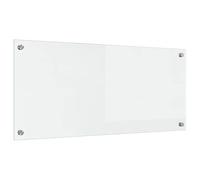 vidaXL Crédence de cuisine Transparent 90 x 40 cm verre trempé