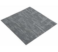 vidaXL Dalle de moquette gris béton 50 x 50 cm, 20 pièces, PP et bitume