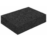 vidaXL Dalles de terrasse en granulés de caoutchouc Noir 6 x 9 x 2 cm Caoutchouc