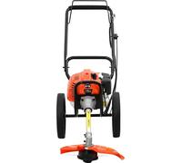 vidaXL Débroussailleuse à roues Orange 52 cm³ 1,45 kW