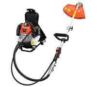 vidaXL Débroussailleuse design sac à dos orange 52 cm³ 1,45 kW