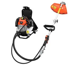 vidaXL Débroussailleuse design sac à dos orange 52 cm³ 1,45 kW