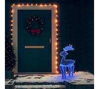vidaXL Décoration de Noël renne LED 306 cm
