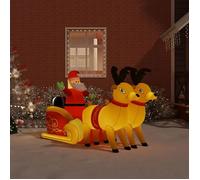 vidaXL Décoration gonflable Noël 130
