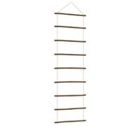 vidaXL Décoration murale en forme d'échelle 50x150cm branche naturelle, décor mural, ornement mural, décoration murale en bois, tenture murale