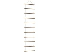 vidaXL Décoration murale en forme d'échelle 50x200cm branche naturelle, décor mural, ornement mural, décoration murale en bois, tenture murale