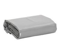 vidaXL Dekzeil 650 g/mÂ² 4x4 m grijs156112 Gris G