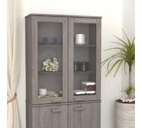 VidaXL Dessus de buffet HAMAR gris clair