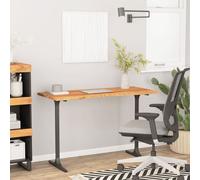 Vidaxl Dessus De Bureau 110x50x2,5 Cm Rectangulaire Bois Massif Acacia Multicolore