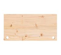 Vidaxl Dessus De Bureau 80x40x2,5 Cm Bois Massif De Pin Multicolore