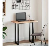 vidaXL Dessus de bureau 80x50x2 cm bois d'acacia massif