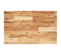 vidaXL Dessus de bureau fini à l'huile 80x50x2 cm bois d'acacia massif Marron