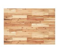 vidaXL Dessus de Bureau Fini à l'huile 80x70x4cm Bois d'acacia Massif, Plan de Travail de Cuisine, Plan de Travail de Remplacement de Cuisine, Dessus de Bureau en Bois