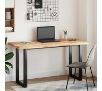 Vidaxl Dessus De Bureau Non Traité 120x60x4 Cm Bois D'acacia Massif Marron