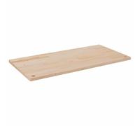 vidaXL Dessus de Bureau, Plateau de Table d'Étude, Dessus de Table de Remplacement Intérieur, Marron 110x55x2,5 cm Bois Massif de Pin