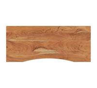 vidaXL Dessus de Bureau, Plateau de Table, Plateau de Bureau, Dessus de Table de Remplacement, 110x50x2,5 cm Rectangulaire Bois Massif Acacia