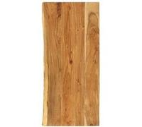 Dessus de meuble lavabo de salle de bain Acacia 140x52x2,5 cm