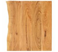 Vidaxl Dessus De Meuble-Lavabo De Salle De Bain Acacia 80x52x2,5 Cm