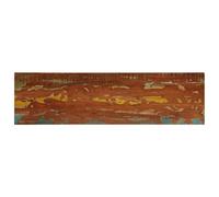 Vidaxl Dessus De Table 120x30x3,8cm Rectangulaire Bois Massif Récupéré Multicolore