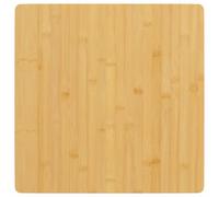 vidaXL Dessus de Table 40x40x1,5 cm Bambou, Dessus de Table à Manger, Dessus de Table en Bambou, Dessus de Table Basse, Dessus de Table carré