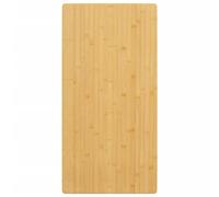 vidaXL Dessus de Table 40x80x2,5 cm Bambou, Dessus de Table à Manger, Dessus de Table en Bambou, Dessus de Table Basse, Dessus de Table rectangulaire