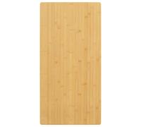 vidaXL Dessus de Table 50x100x1,5 cm Bambou, Dessus de Table à Manger, Dessus de Table en Bambou, Dessus de Table Basse