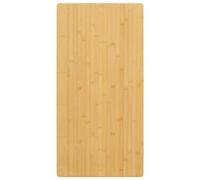 vidaXL Dessus de Table 50x100x1,5 cm Bambou, Dessus de Table à Manger, Dessus de Table en Bambou, Dessus de Table Basse